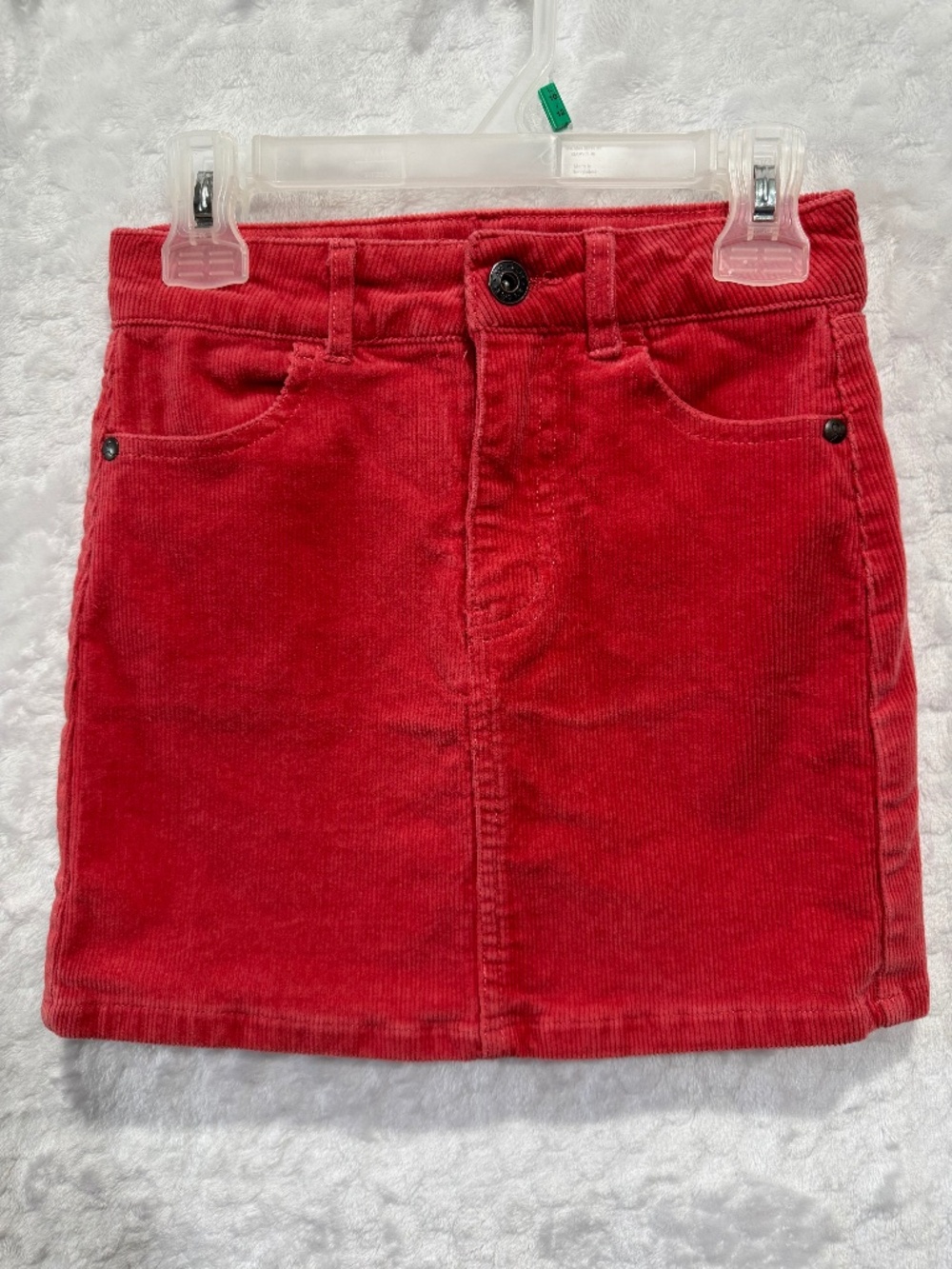 Art Class red Corduroy Skirt Size 7/8